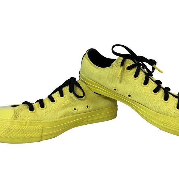 Converse OPI Sneaker Pump up the Volume Yellow Neon 165660C Low Top Men 7 Wmn 9 - Picture 5 of 9